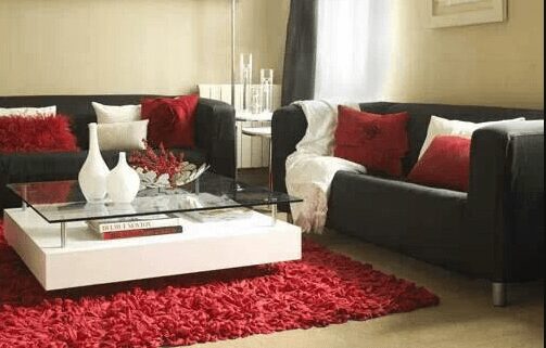 soften the look of sofa