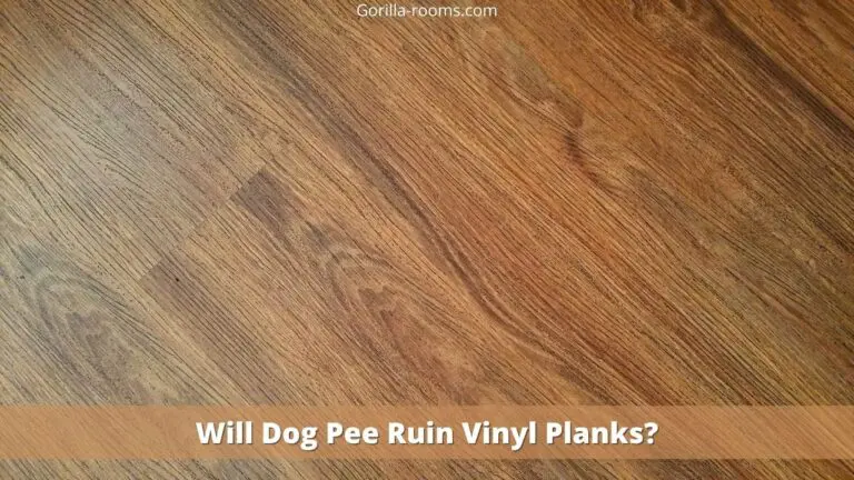 Will Dog Pee Ruin Vinyl Planks?