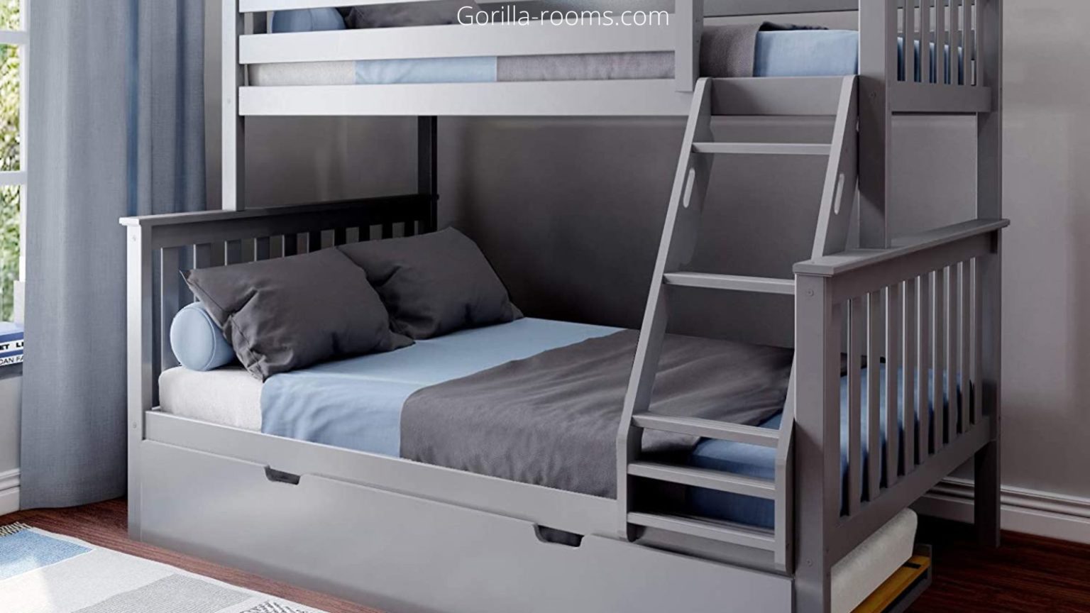 How Wide Should A Bunk Bed Ladder Be? » Gorilla Rooms