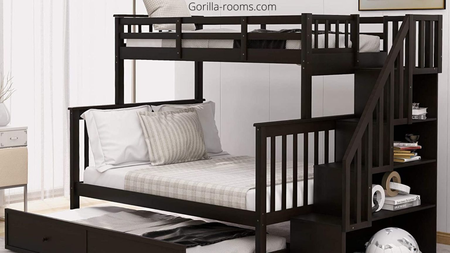 How Wide Should A Bunk Bed Ladder Be? » Gorilla Rooms