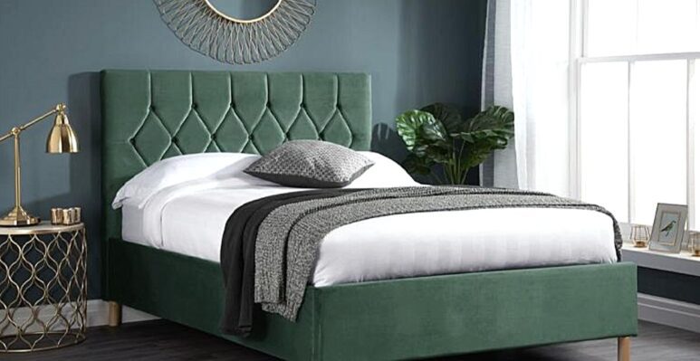Emerald Green bed ideas