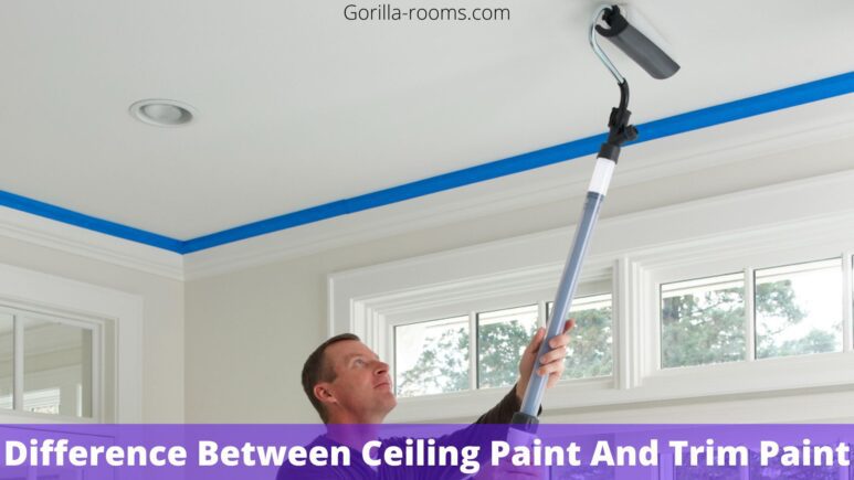 Difference Between Ceiling Paint And Trim Paint