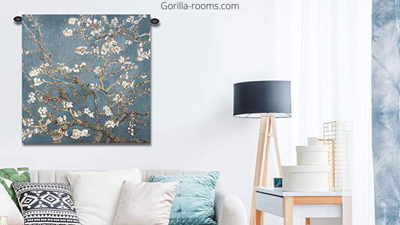 How To Hang Tapestry On Ceiling Without Holes 4 Methods 