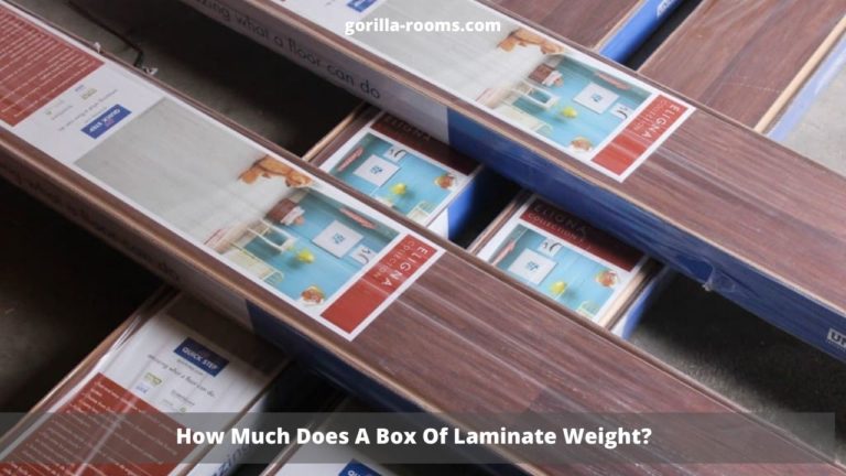 How Much Does A Box Of Laminate Weight