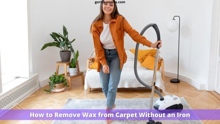 How to Remove Wax from Carpet Without an Iron