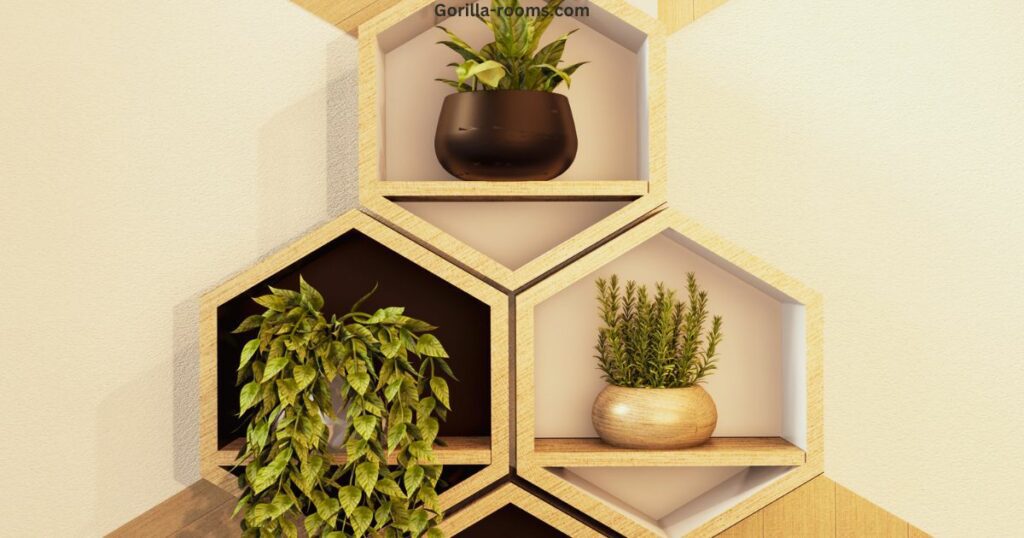 live plant wall decor