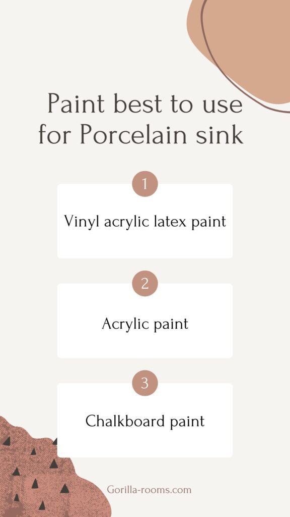 What Paint Should You Use For A Porcelain Sink