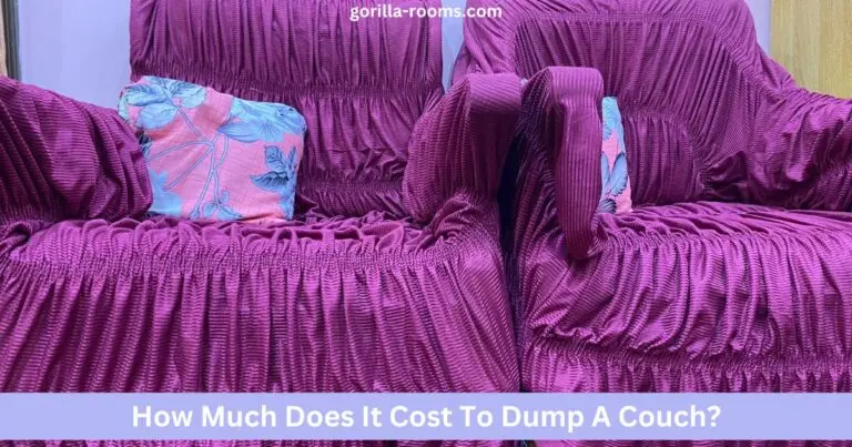 How Much Does It Cost To Dump A Couch
