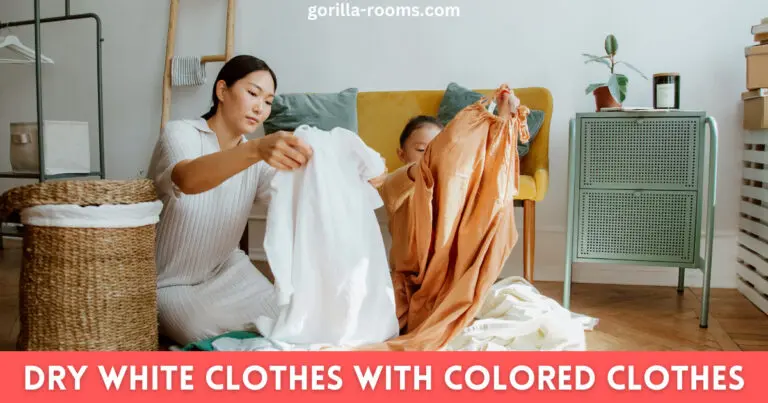 Can You Dry White Clothes With Colored Clothes