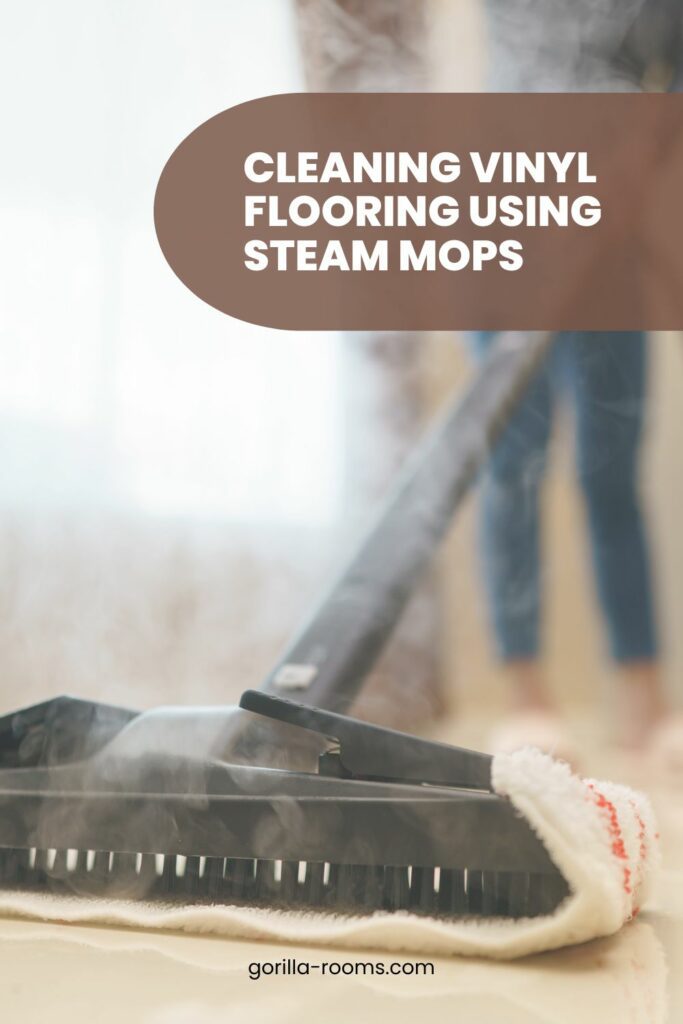Cleaning Vinyl Flooring using Steam Mops